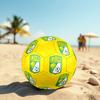 FC Leon Size 5 Soccer Ball, Machine-Stitched PVC, Durable & High Bounce, All Ages Fit, Fan Merchandise, Matches & Outdoor Use.