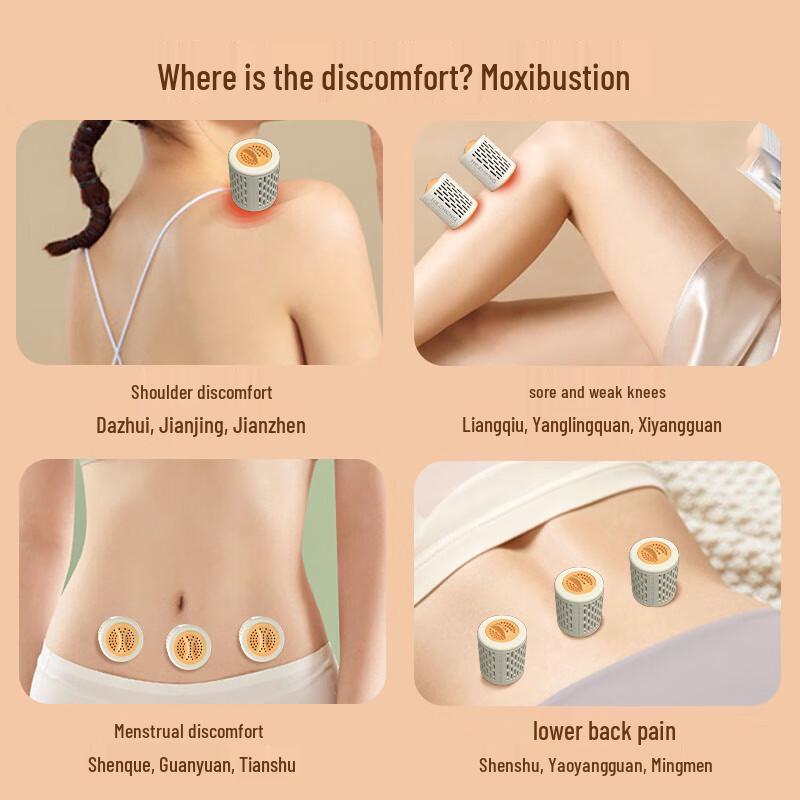 Portable Smokeless Moxibustion Mini Kit