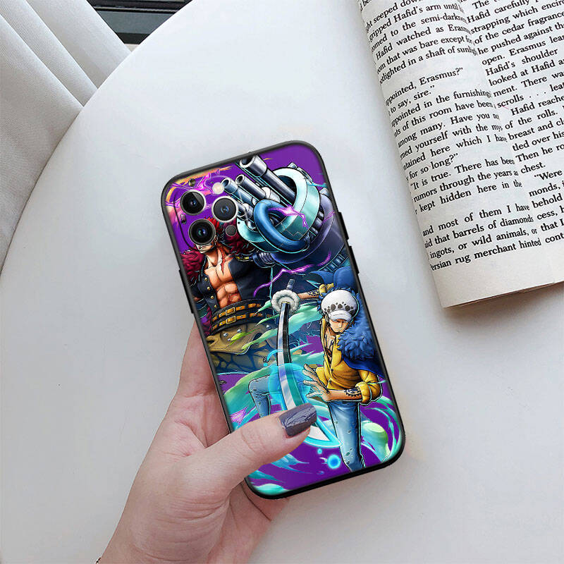 MH117 One Piece Law Phone Shell Case for iPhone 7 8 11 12 13 14 15 16 17 16E XS Pro Max XR X SE Air