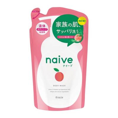 Naive Duschkräm Persikobladsextrakt Refill