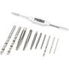 11 PCS Screw Extractor Tool Kit Set, Remove Broken Bolt Fastener,Use by Manually or with a Hammer or Electric Drill