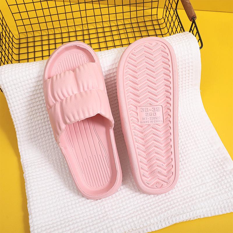 Women's Summer Soft Non-Slip Indoor Bathroom Slippers - 1035 Pieces