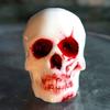 Halloween 3D Skull Resin Mold DIY Craft Epoxy Clay Candle Wax Resin Casting Silicone Scar Skull Decoration Silicone Mold