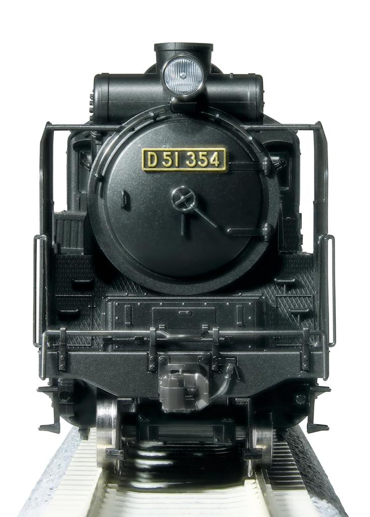 KATO HO Gauge D51 Standard Mass Production Type Railway Model Steam Locomotive 1-203