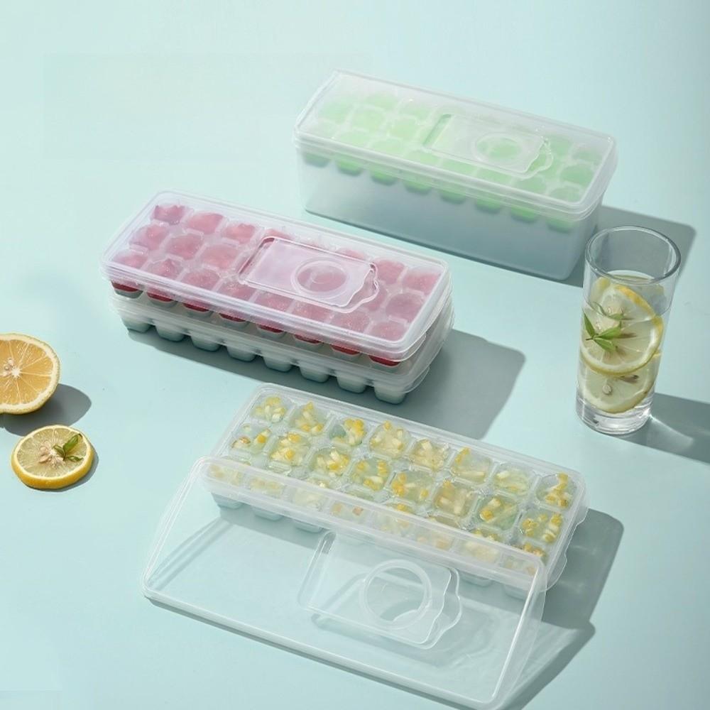 Reusable Ice Tray High Capacity DIY Ice Maker Household Ice Maker Mold  Kitchen Tool