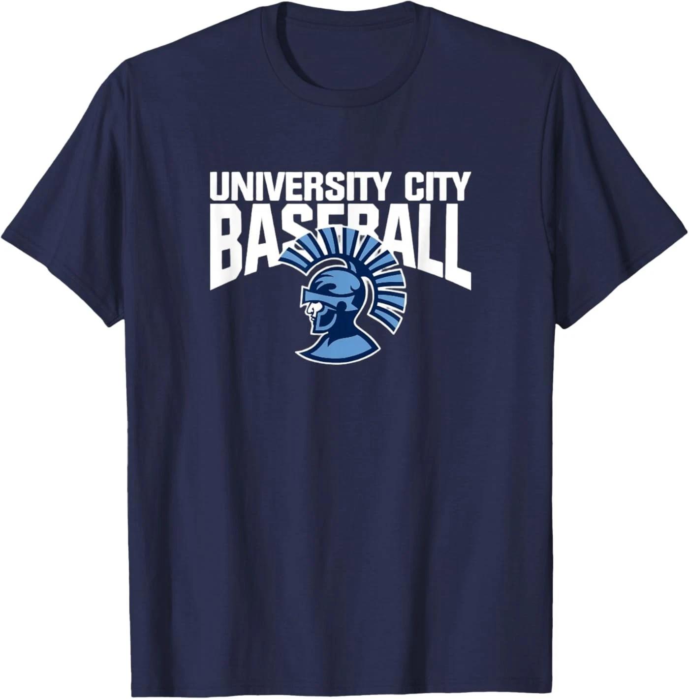 

( 2 Side ) UCHS Baseball Design Monaghan 100% Cotton T-shirt Mens Tees Top S