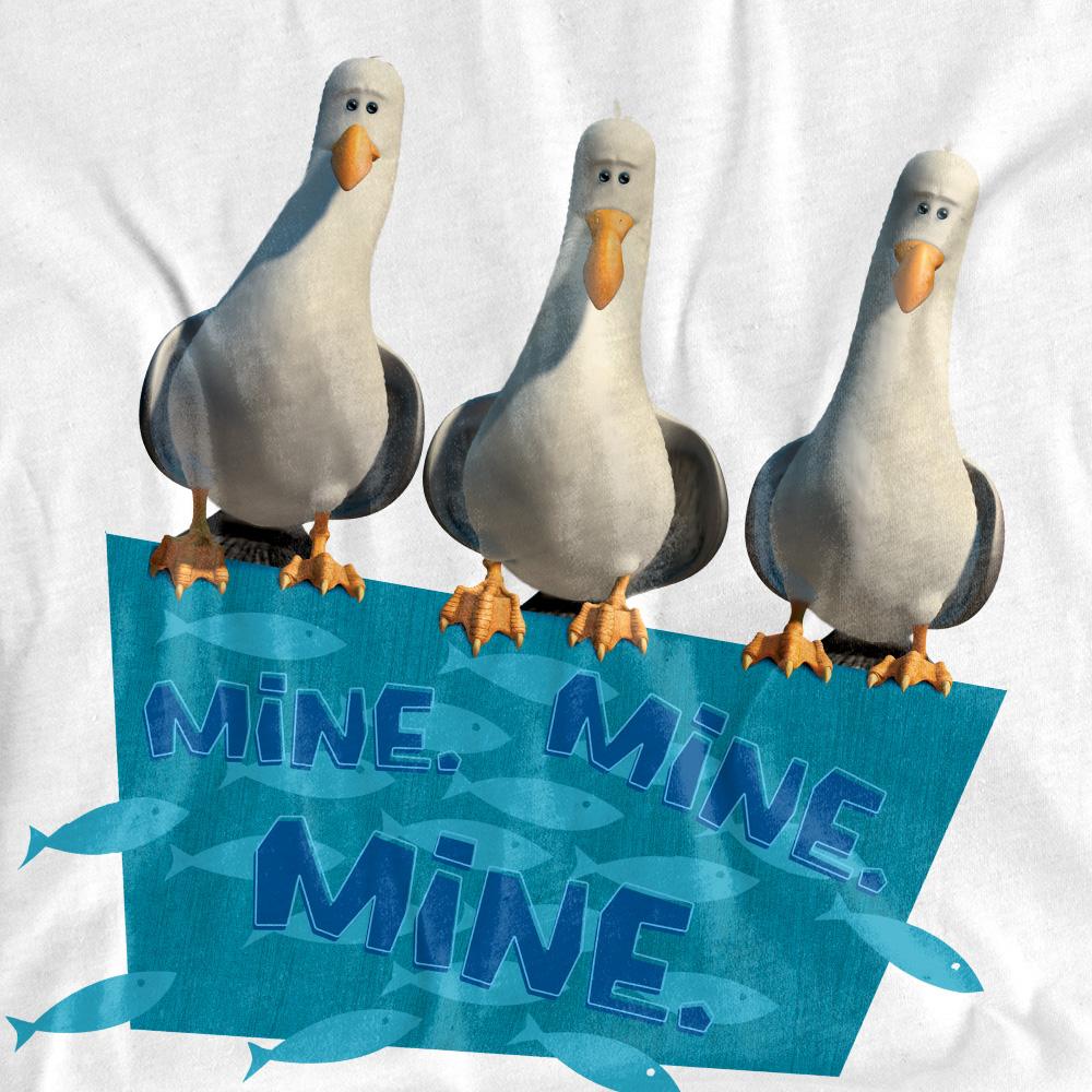 Finding Nemo Unisex Adult Mine Mine Mine T-Shirt