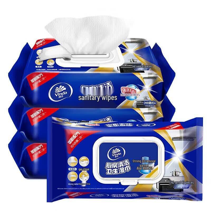 Vinda Kitchen Cleaning Wet Wipes