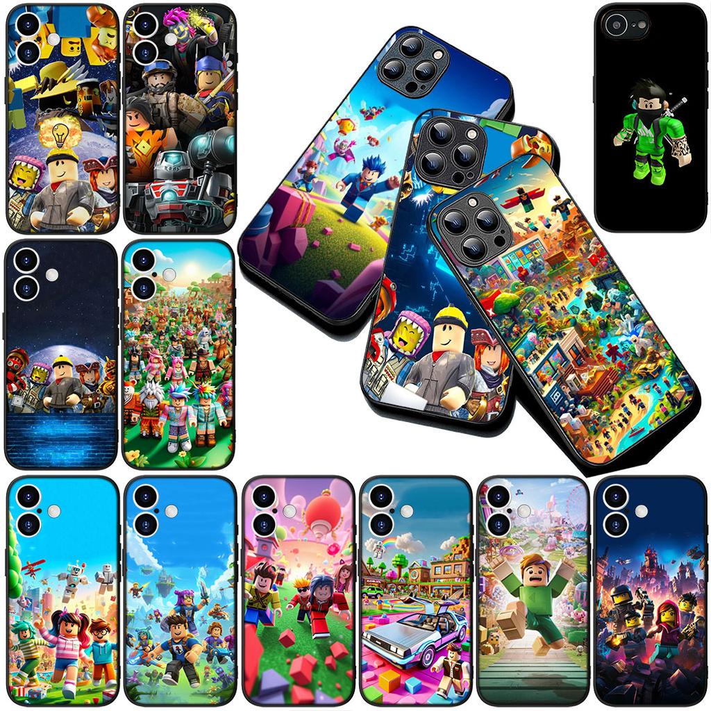 Cartoon R-Robloxs Wallpaper Phone Cover for Motorola Moto G06 G86 G57 G14 G34 G24 A54 G15 G17 Power G77 G87 Protective Case