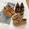 Scarpe pigre Doudou nuove scarpe autunnali a calzino scarpe casual retrò piattaforma rialzata Birkenstocks moda