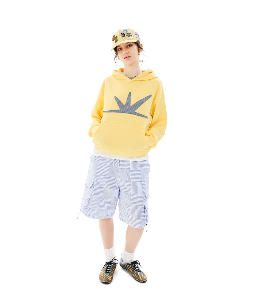 Sseonleobeutueo Multi Patch Trucker Cap Yellow