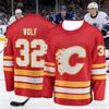 Men's New Model Calgary Men's Ice Hockey Sport Shirt 3D Print Breakthrough Style Red Ball Game Long-Sleeved Shirt Kids