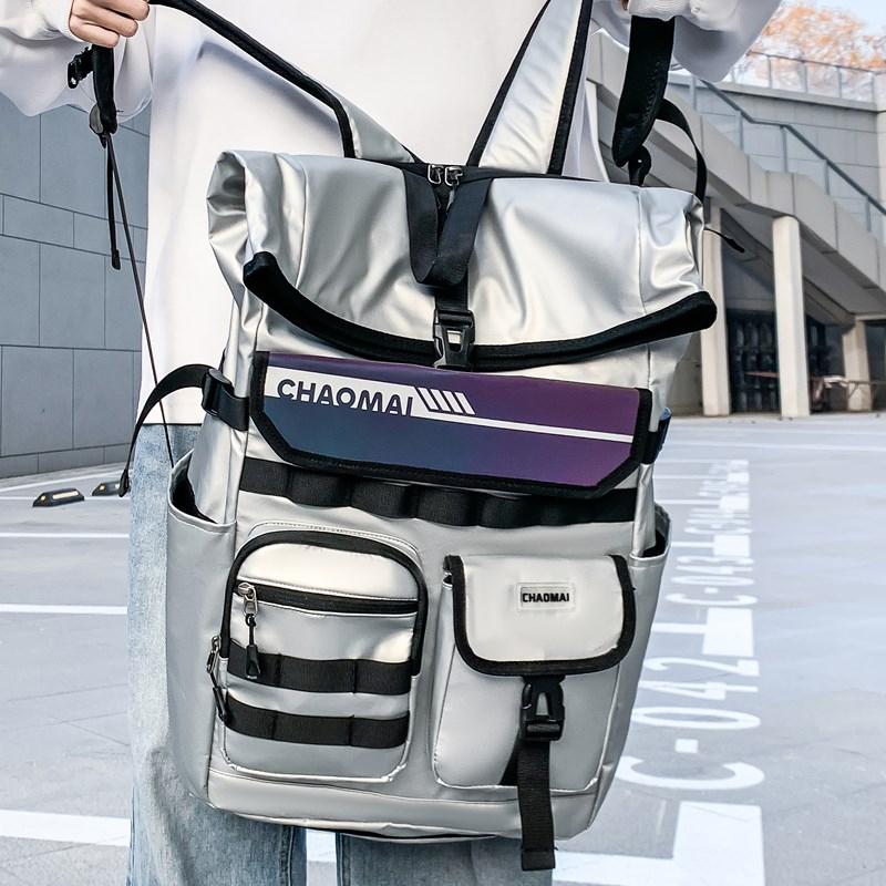 Badminton Racket Backpack Large Capacity with Separation Shoes Bags Sports Training Riding Backpack Student Schoolbag