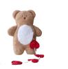 New Ins Korean Pocket Love Tibetan Food Bear Pet Sleeping Plush Toy Stuffed