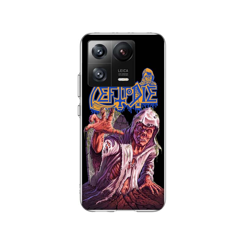 Metal Band D-Death Phone Case For Xiaomi Poco F7 Ultra X7 X6 M8 M7 M6 M4 M3 Pro X4 Mi 15 15T 14 14T 12T 12S 10T Pro 12 11 Lite C