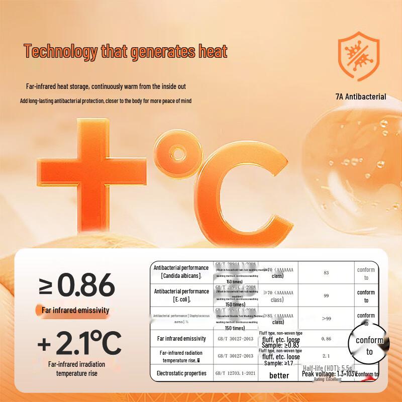 Qipilong Men's 7A Antibacterial Fleece-lined Stand Collar Zipper Sweatshirt