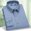 Romon Men's Long-Sleeve Cotton Blend Shirt