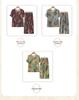 Stylish Short-Sleeved Printed Casual Summer Set for Middle-Aged Women, Lightweight Plus Size Pajamas, Versatile for Home or Outdoor Wear.