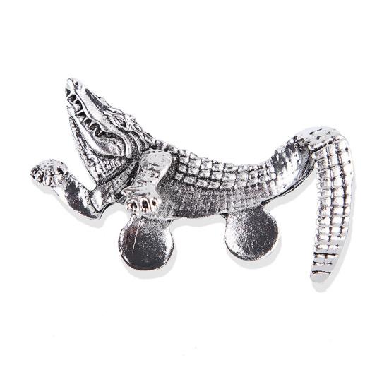 Unisex Brož Tygr Chobotnice Zvířecí Design Klopy Obleku Košile Špendlík Kabelka Přívěsek Brož Doplněk k Večernímu Oblečení