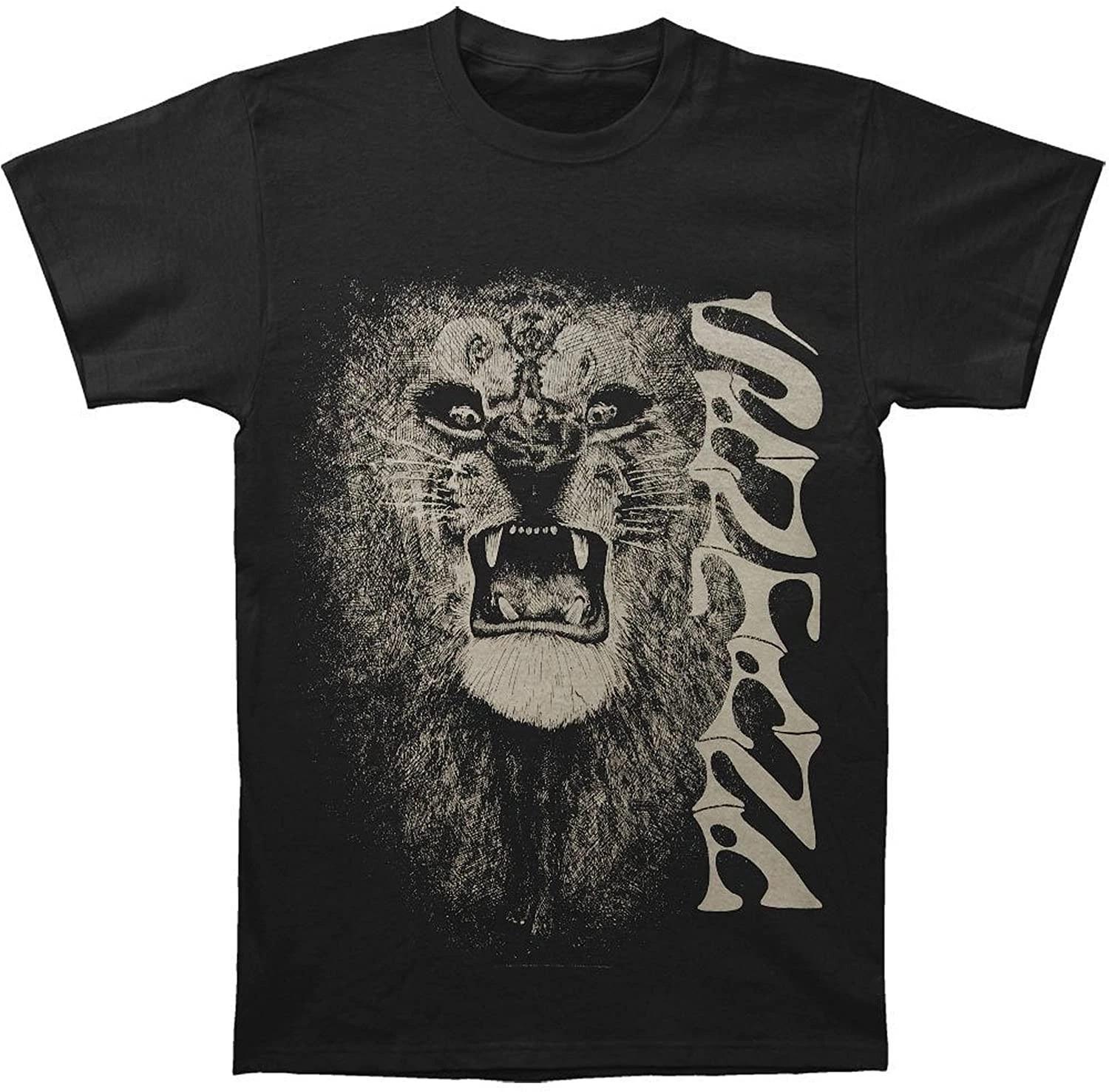 SANTANA White Lion T-Shirt S M L XL 2XL NEW S