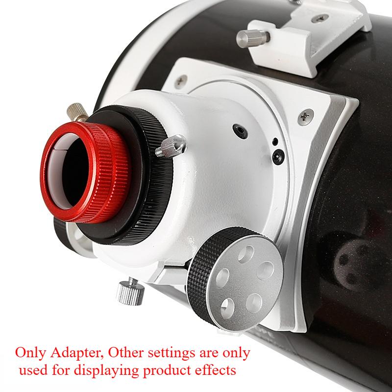 Quick Lock 2 inch/M42/M48 to 1.25 inch Coaxial Lock Interface Adapter for Astronomical Telescope Accessories Eyepiece Interface