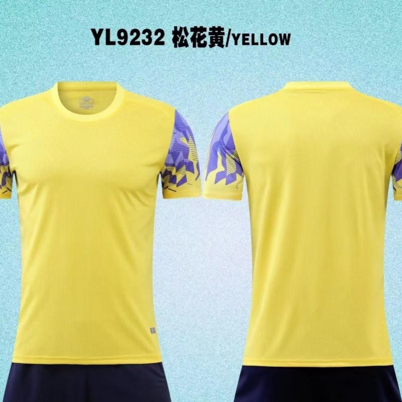 

Football Uniform Set New Printed Children Boys Girls Competition Training Shorts Jerseys Breathable Short Sleeves 24 Ouma Children s Clothing жовтий