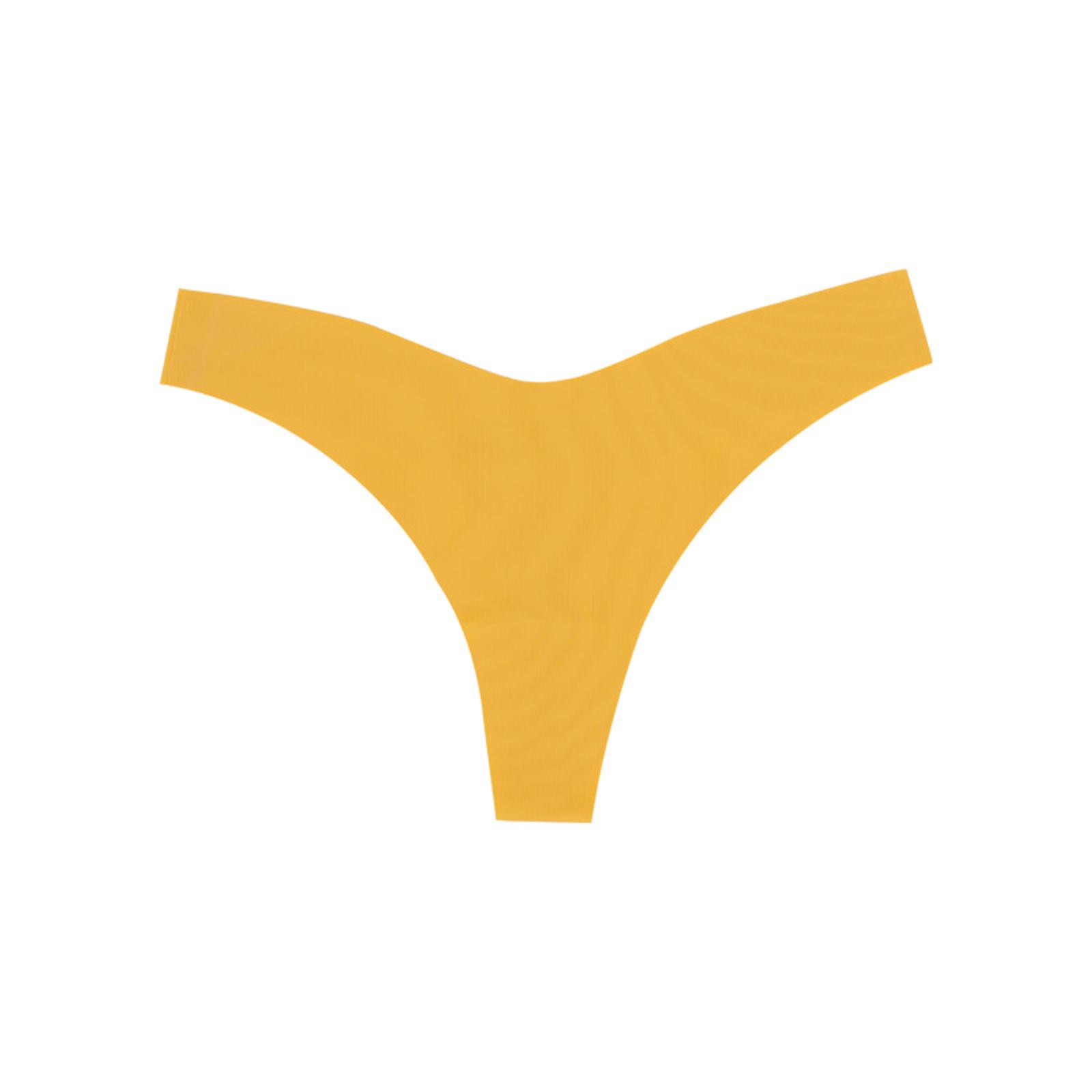 

Women s Seamless Underwear, Women s Low Waist Breathable Hip Lifting Sports Underwear S помаранчевий