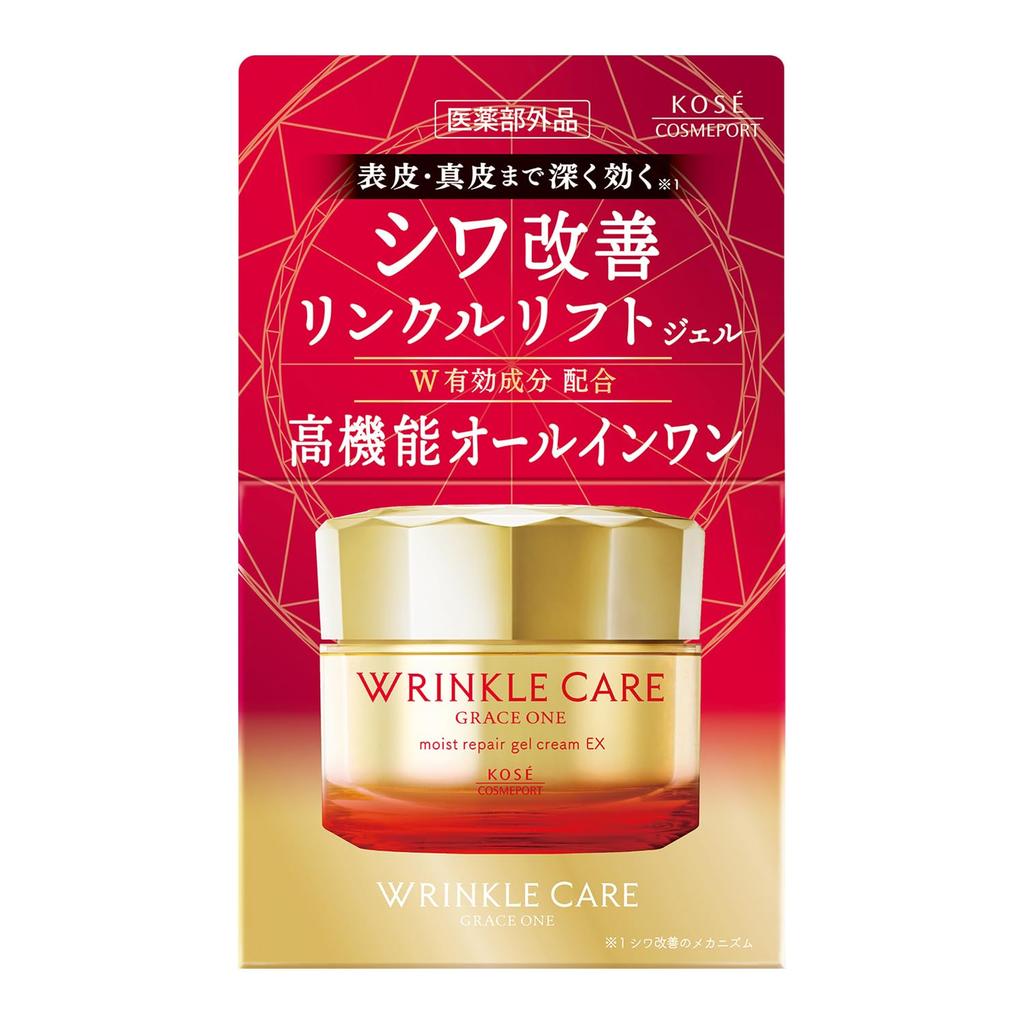 Grace One Wrinkle Care Moisture Repair Gel Cream EX Wrinkle 100g All-in-One Treatment, (Quasi-drug)