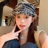 Embroidery Flower Beret Hats Spring Autumn Female Trendy Camellia Painter Caps Woman Vintage Beret Sun Hat Flat Cap Y2k 2024