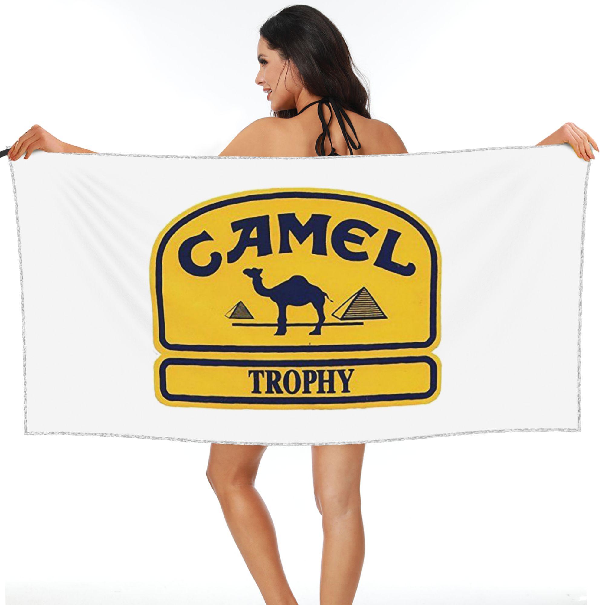 Jmg Household Supplies Camel Trophy Beach Towel Soft Microfiber Quick Dry Absorbent Quick Towels For Swimming