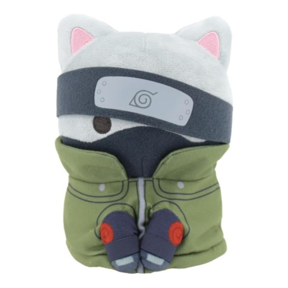 Bandai Namco Nui NARUTO Chibi Plush Toy Kakashi Hatake 155mm Height