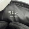 Pristine PRADA Short Boots Monolith Logo Lace-up Boots Black Women 36 1U363M Used