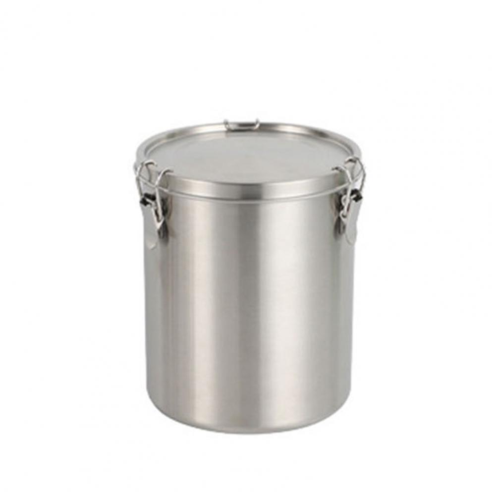 Food Preservation Container Durable Food Storage Jar Stainless Steel Airtight Food Storage Container for Pet Treats for Cereal