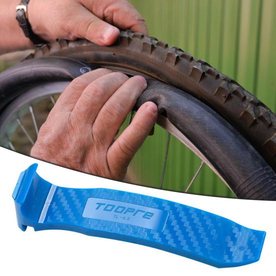 Bike Tire Lever with Deflation Device Double-Head Lightweight Road Mountain Bicycle Tire Removal Tools Bike Accessories
