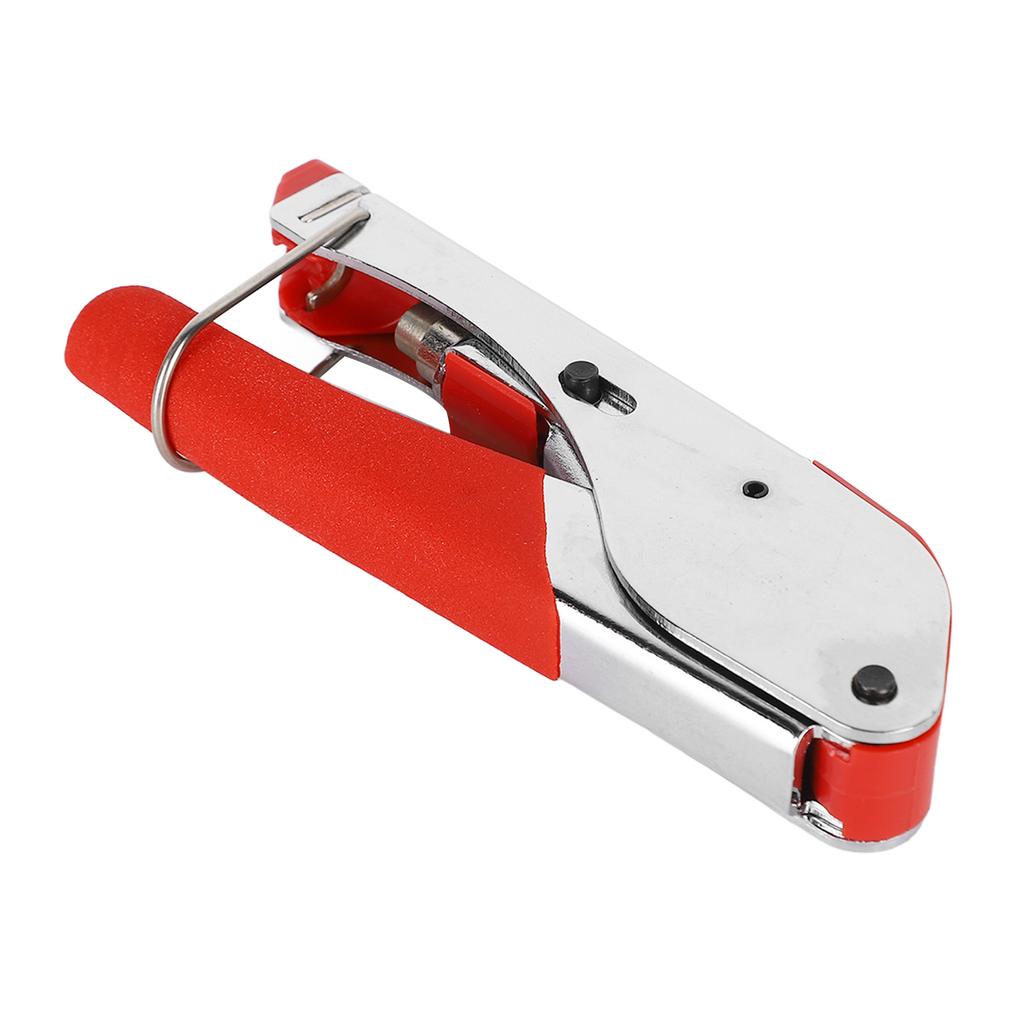 Coaxial Cable Crimping Tool Kit Tool Steel Cable Crimper and Stripper with 10 Pcs F Compression