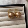 Classic Simple And Bright Pearl Ear Buckle Earrings, Commuting Simple Temperament Multi-Color Daily High-Grade Gentle Earrings