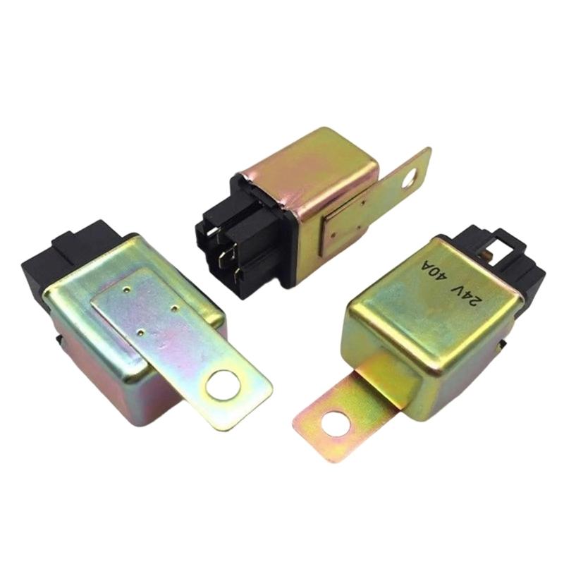 Quick Response Long Lasting Energy Saving 12V 24V 4Pin Relays Suitable for Car Air Conditioning with Easy Installation