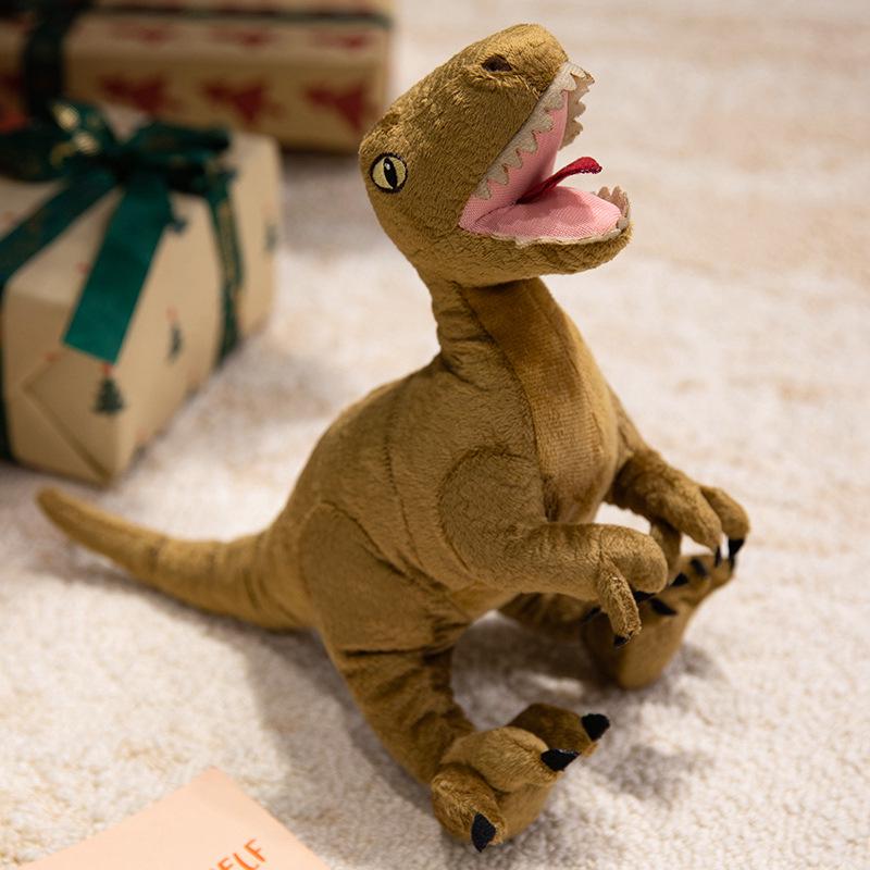 Cross-Border Dinosaur Plush Toy: Tyrannosaurus, Triceratops, Crocodile - Children's Sleeping Pillow & Rag Doll for Boys