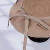 Korean Style Versatile Travel Sun Hat Sun Protection Sun Hat Big Brim Vertical System with Bow Fisherman Hat Women