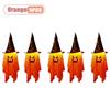 1-5PCS Glowing Pumpkin Wizard Hanging Decoration for Kids Halloween Costume Prop European Window Display Ghost Festival Light