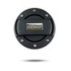 MUGEN Gasoline Fuel Spout Cap Cover Infinity Fuel Cap Cover (Black)