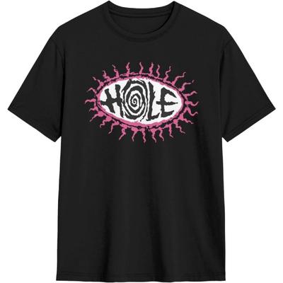 JOISOMI Short Sleeve T-Shirt Hole Rock Band Casual Shirts Crew Neck T-Shirt Athletic Shirts