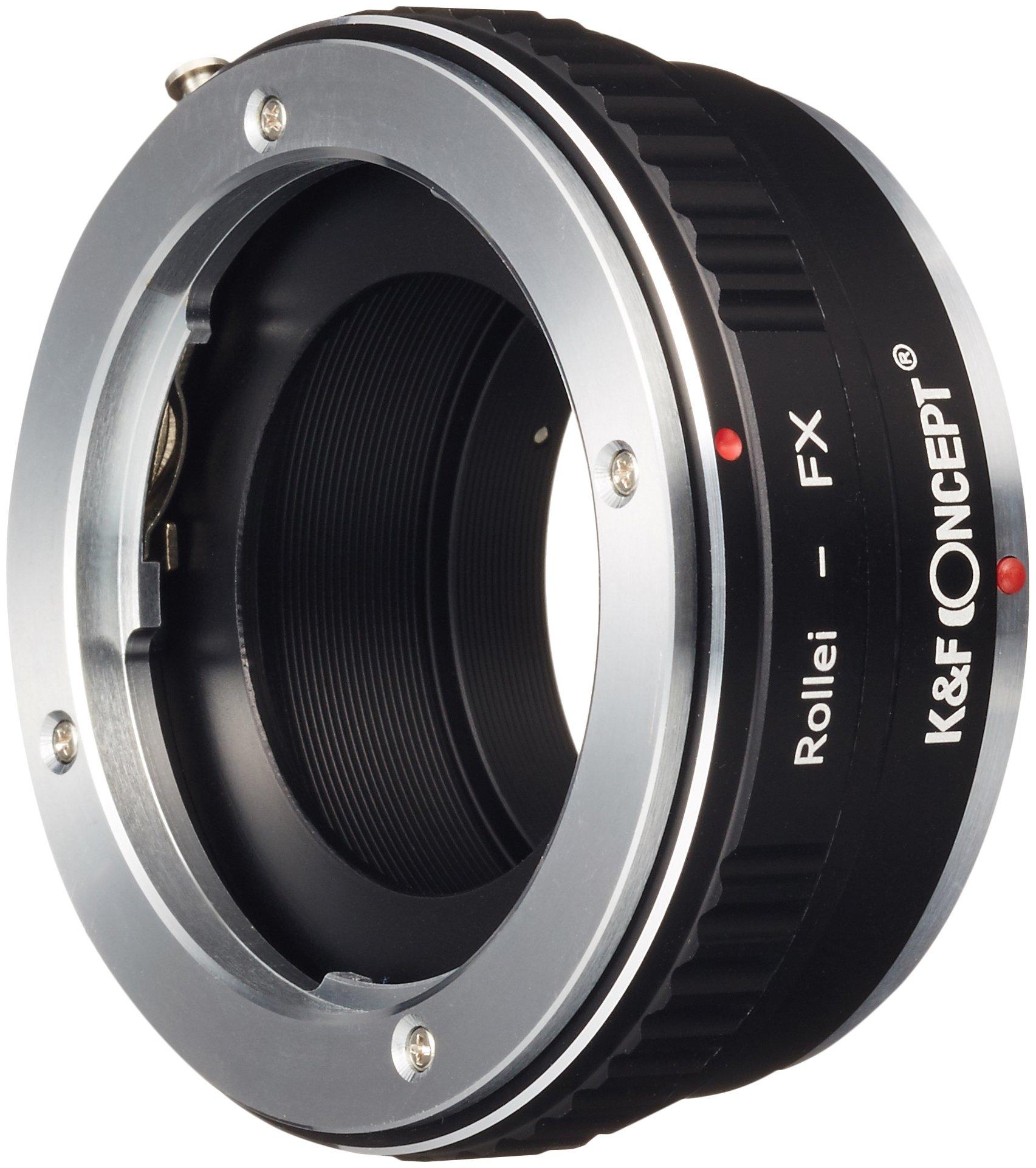 

Concept Lens Mount Adapter QBM Mount Lens to Fujifilm K&F KF-QBMX (Rollei X-Mount Converter)