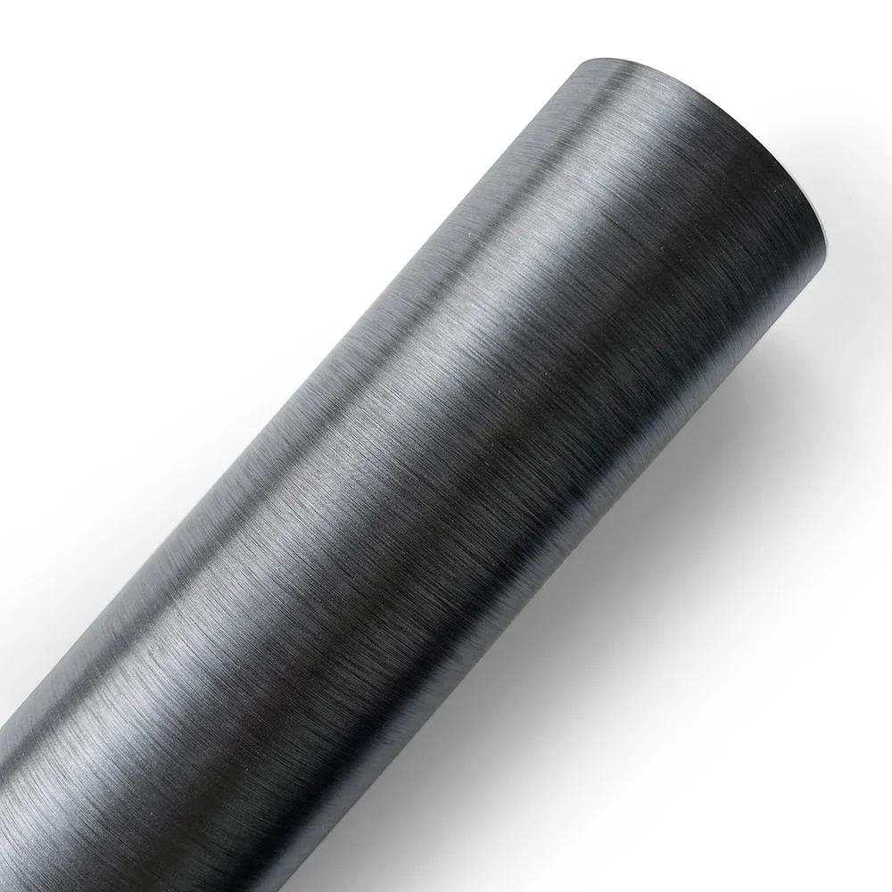 

Vinyl Wrap Matt Brushed Aluminum Vinyl Wrap Film Waterproof PVC Foil Vehicle DIY Sticker Air Release Car Motorcycle Styling 5X150cm