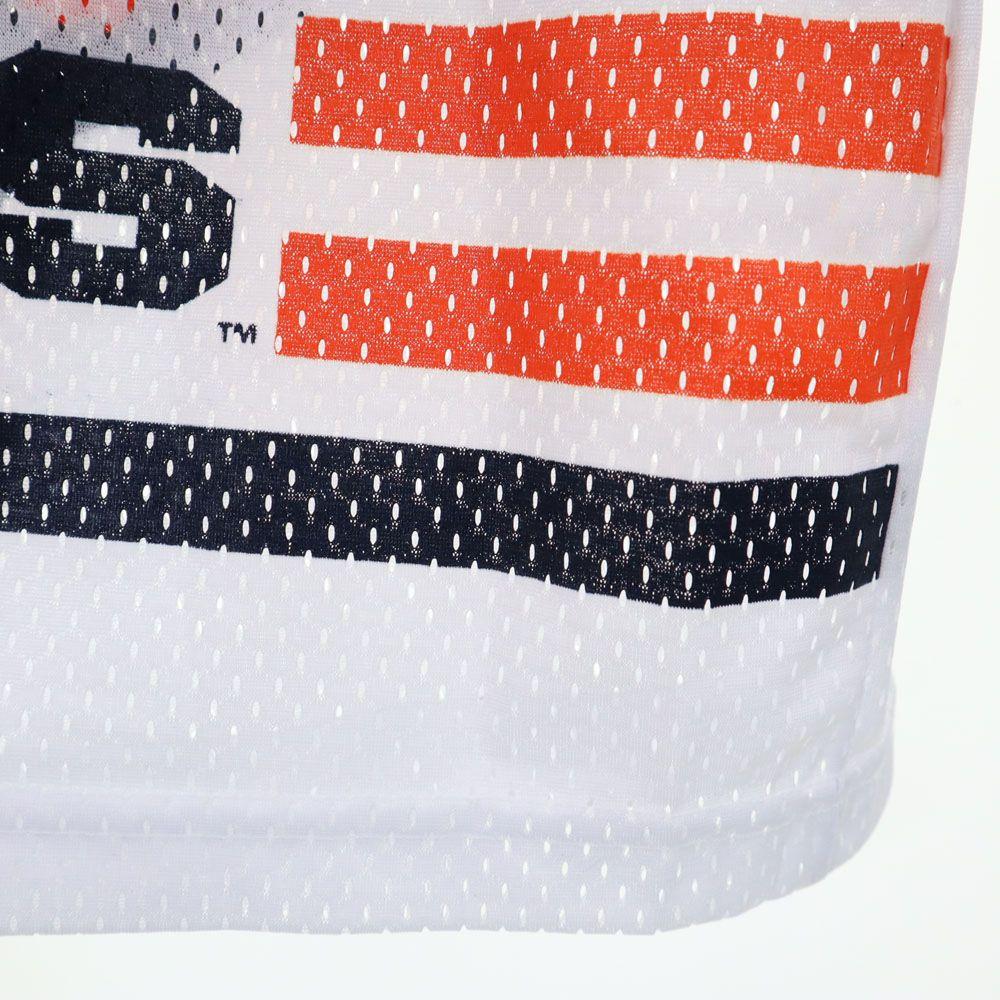 OLD 90s Made In USA Football T-shirt Short Sleeve Mesh V-neck T-shirt Kid's Used