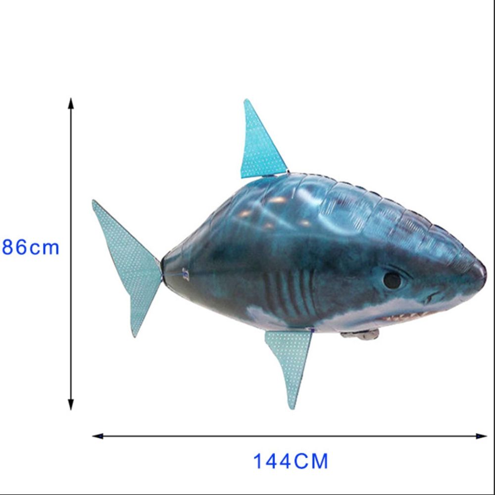 Air Swimming Remote Control Shark RC Animal Fly Balloons Clown Fish Air Flying Fish  Kids Toy