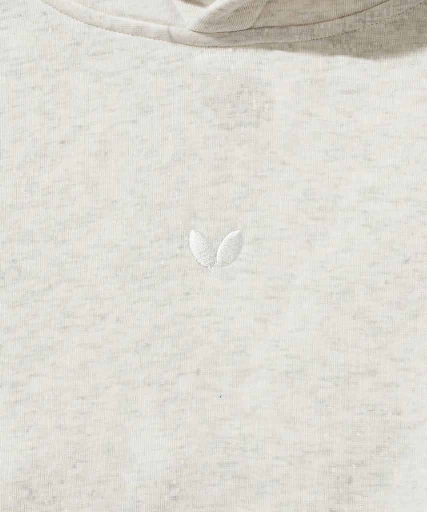 Original Embroidered Logo Hoodie Oatmeal