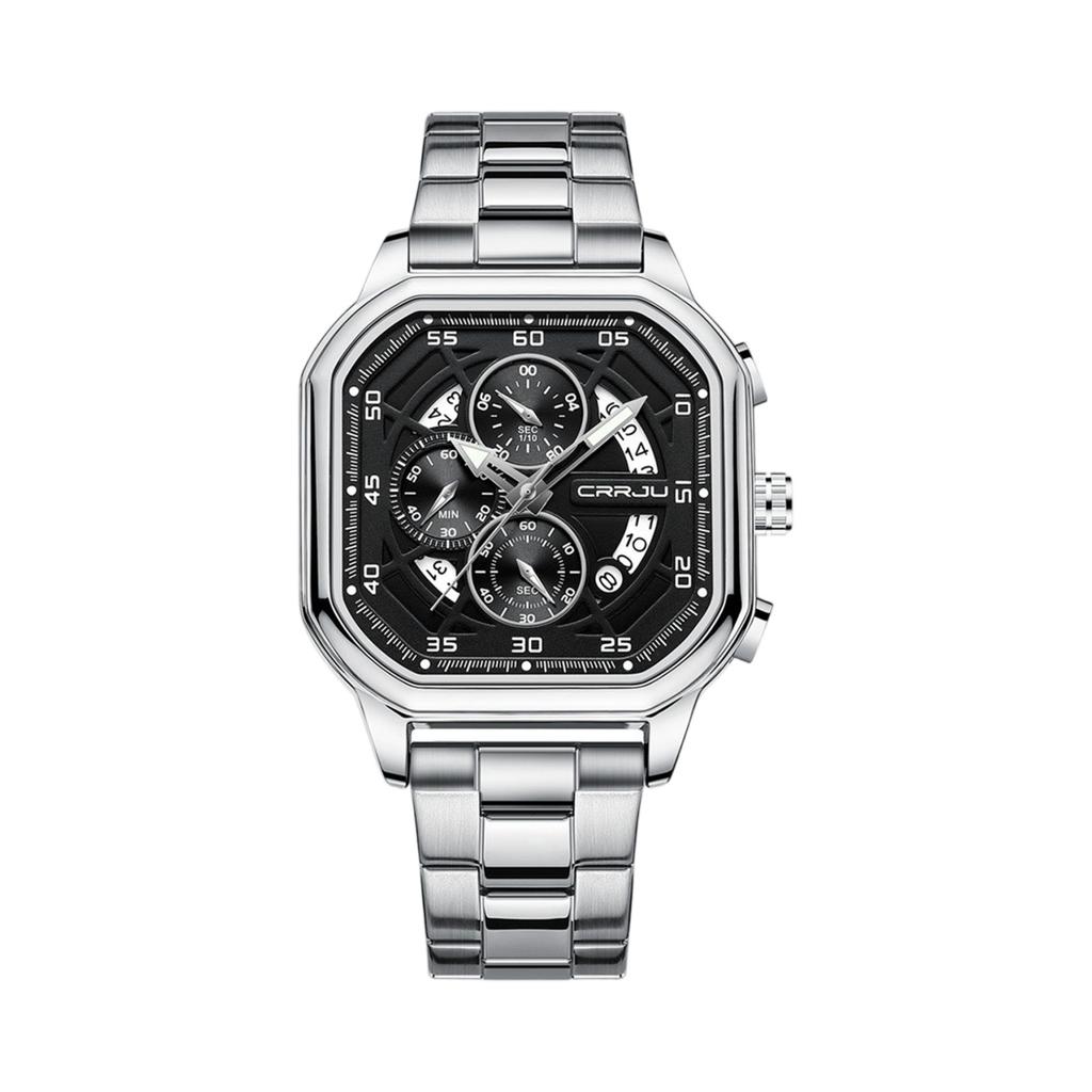 Men's Waterproof Luminous Running Alarm Clock Watch
