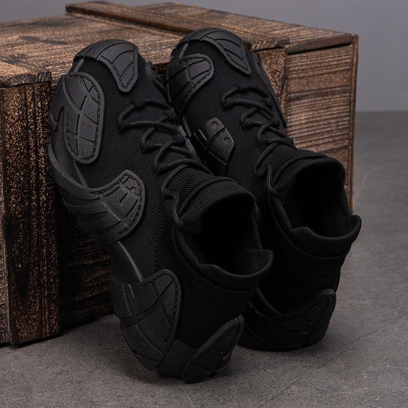 Sports shoes men's versatile summer new octopus coconut platform fly-woven casual shoes large size men's shoes