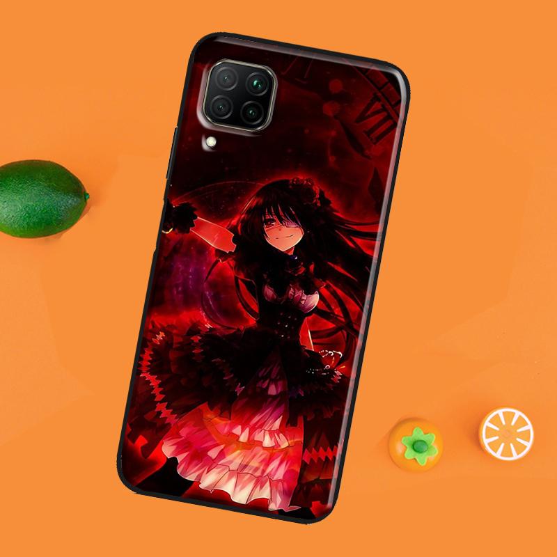Data A Live Tokisaki Kurumi For Honor 50 Etui 8X 9X 10i Pokrowiec Do Huawei Nova 5T P Smart 2021 P20 P30 P40 Lite Pro